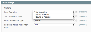 Price Importer: Price Rounding
