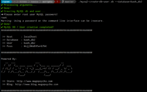 Bash Script: Create MySQL Database & User with Optional Password